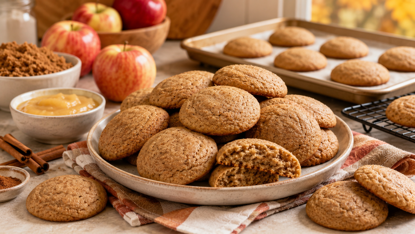 Applesauce Cookies