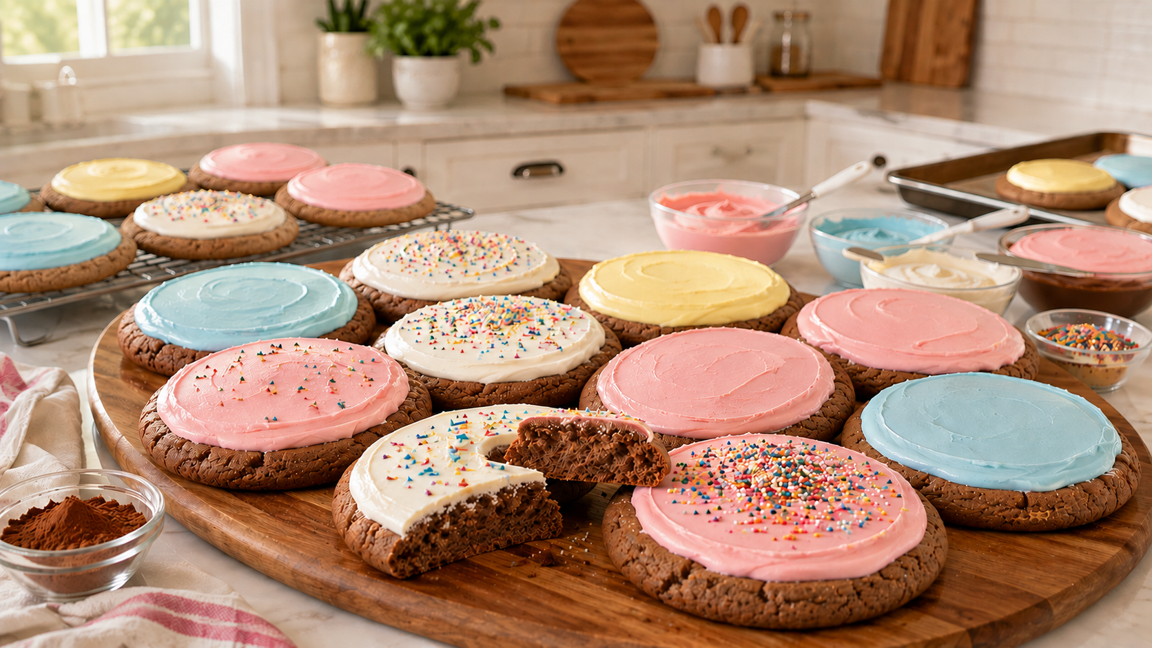 Texas Sheet Cake Cookies