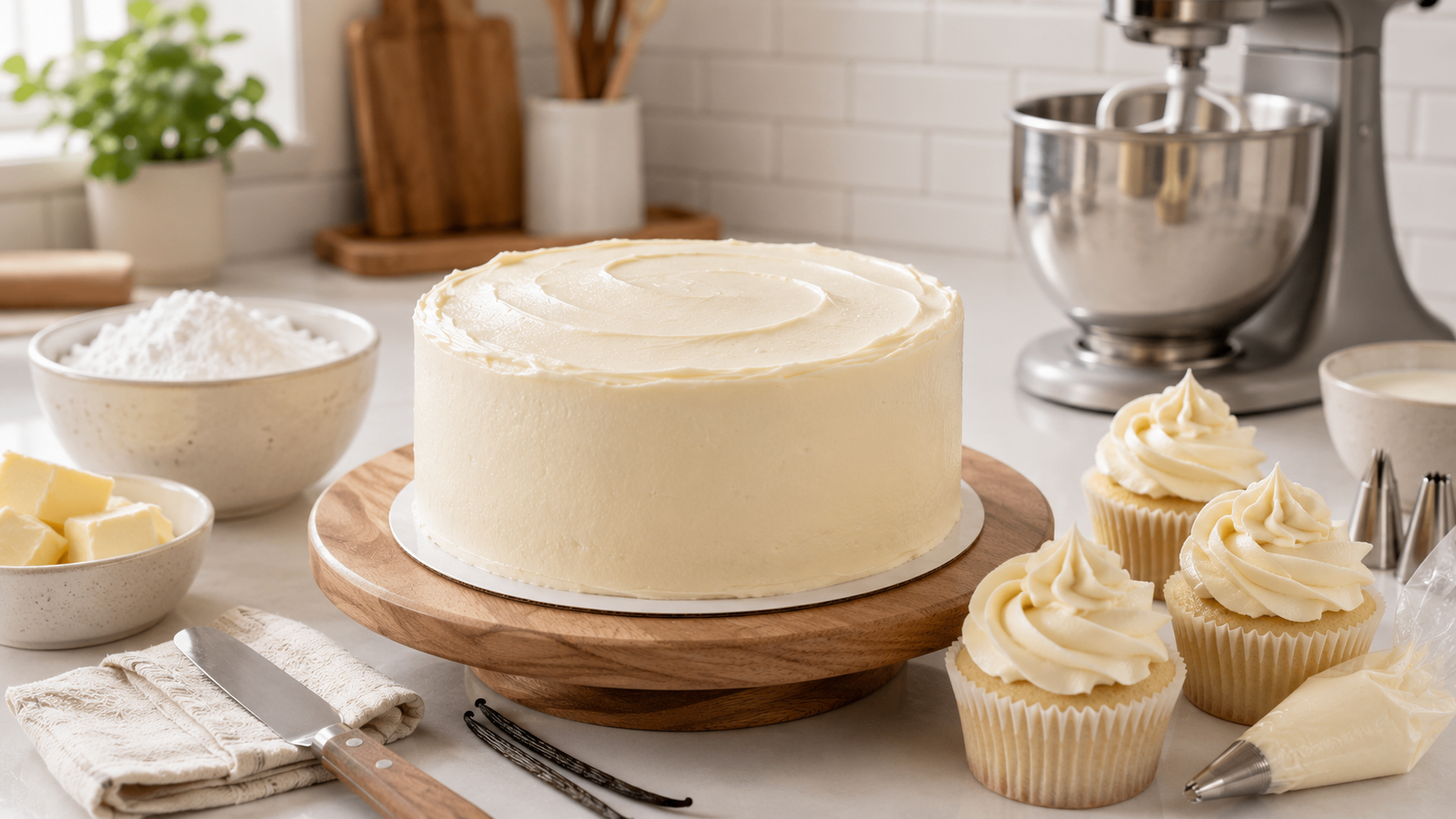 Vanilla Buttercream Frosting