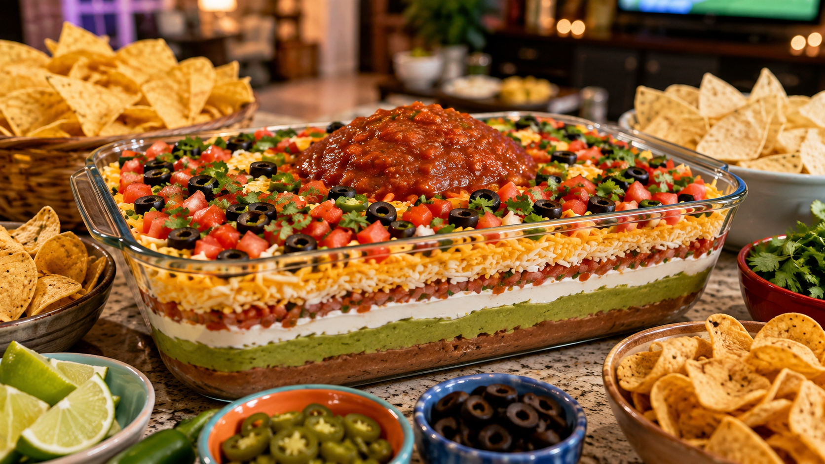 Seven Layer Dip