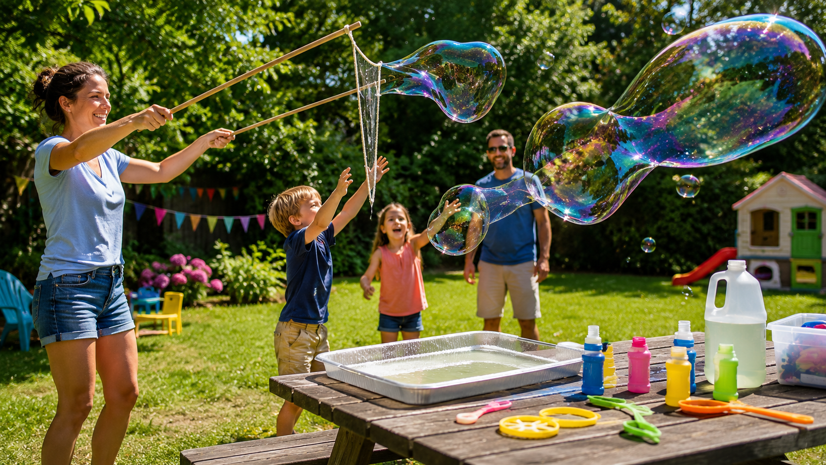 Homemade Bubble Solution