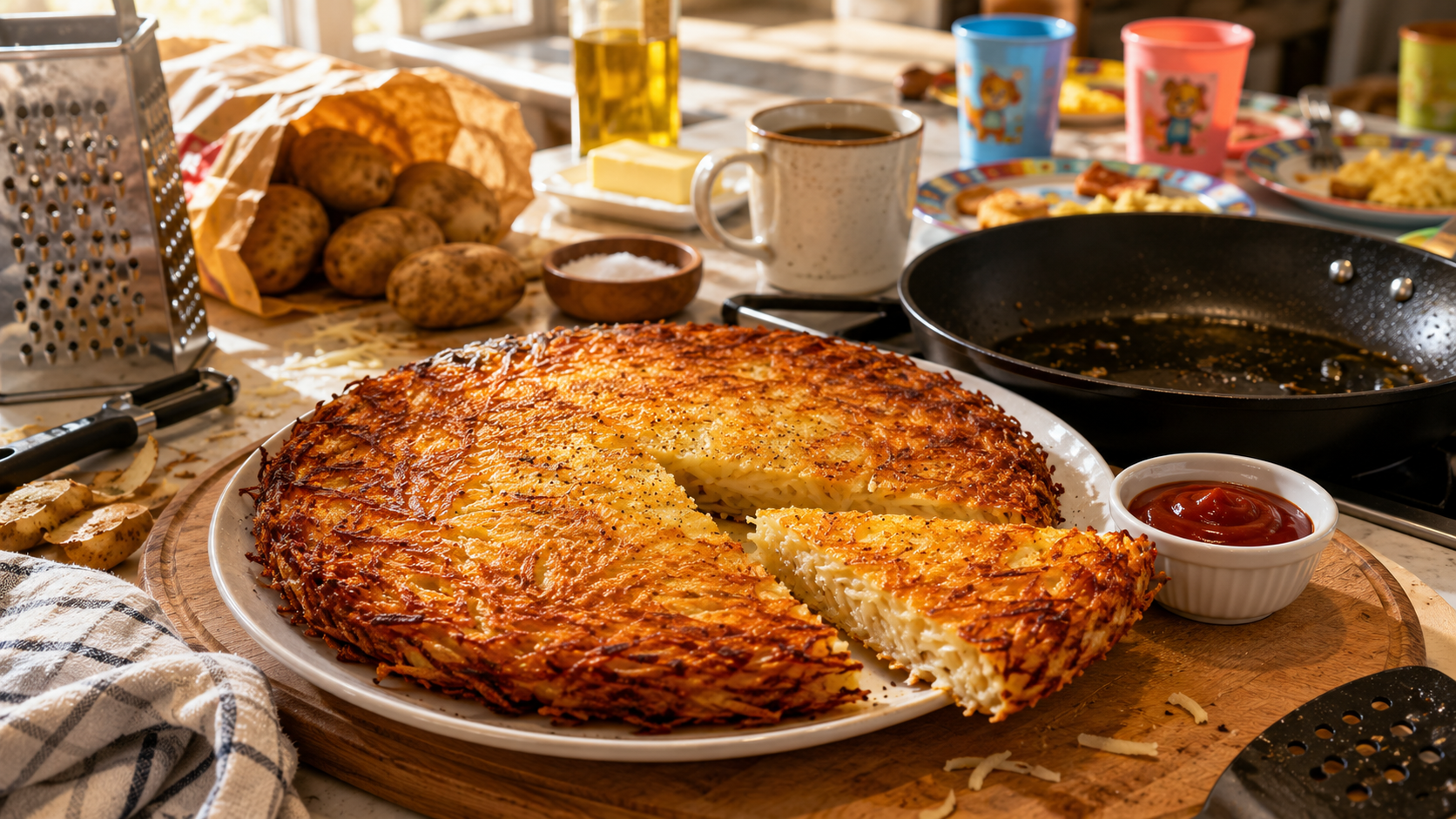 Crispy Skillet Hash Browns
