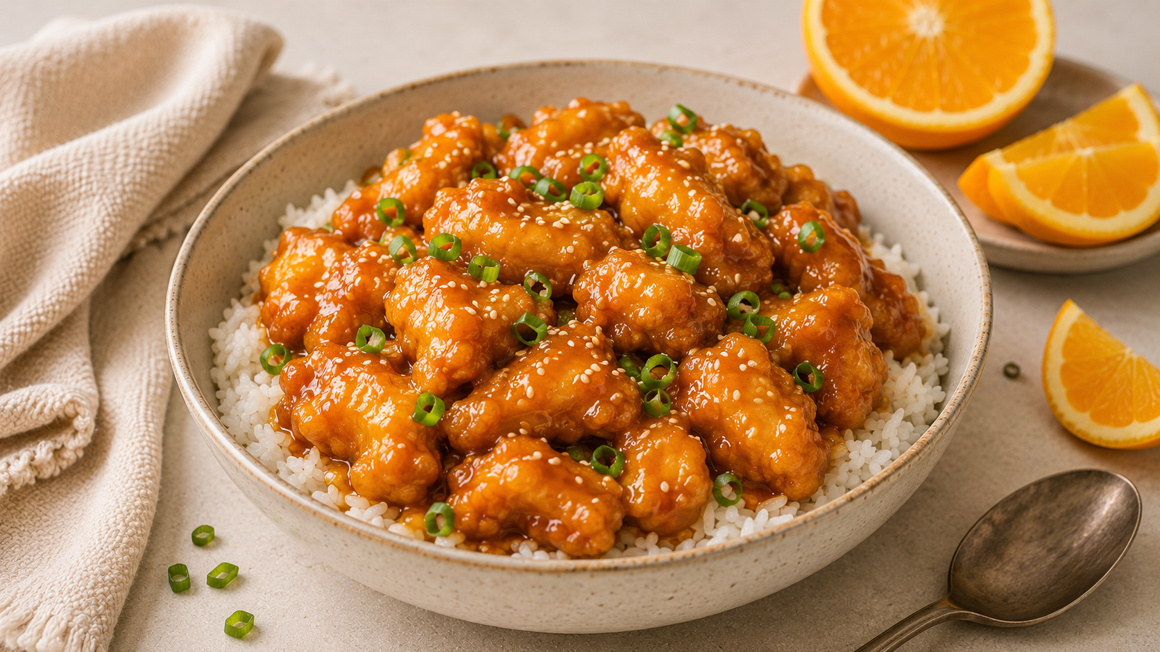 Homemade Orange Chicken