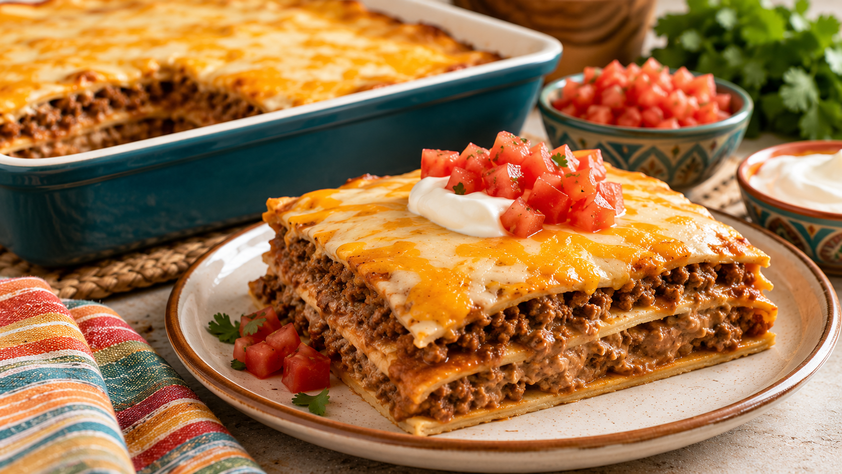 Lynette's Enchilada Pie Casserole