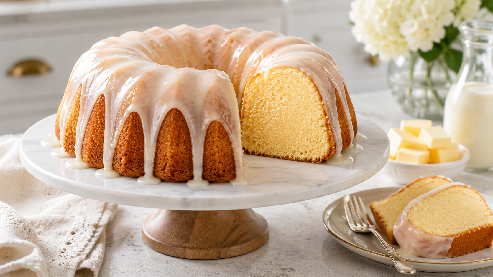 Old-Fashioned Southern Pound Cake
