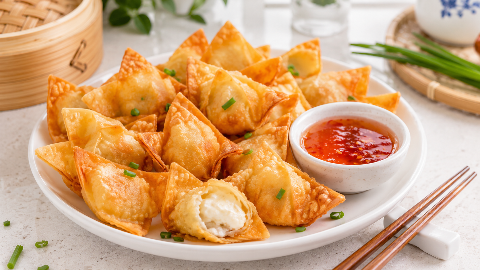 Cream Cheese Wontons