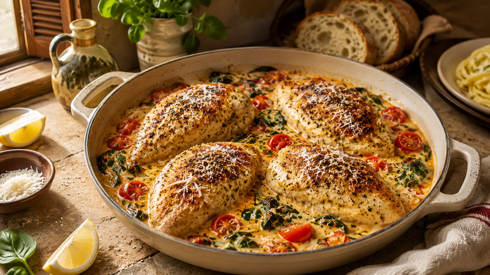Creamy Tuscan Chicken