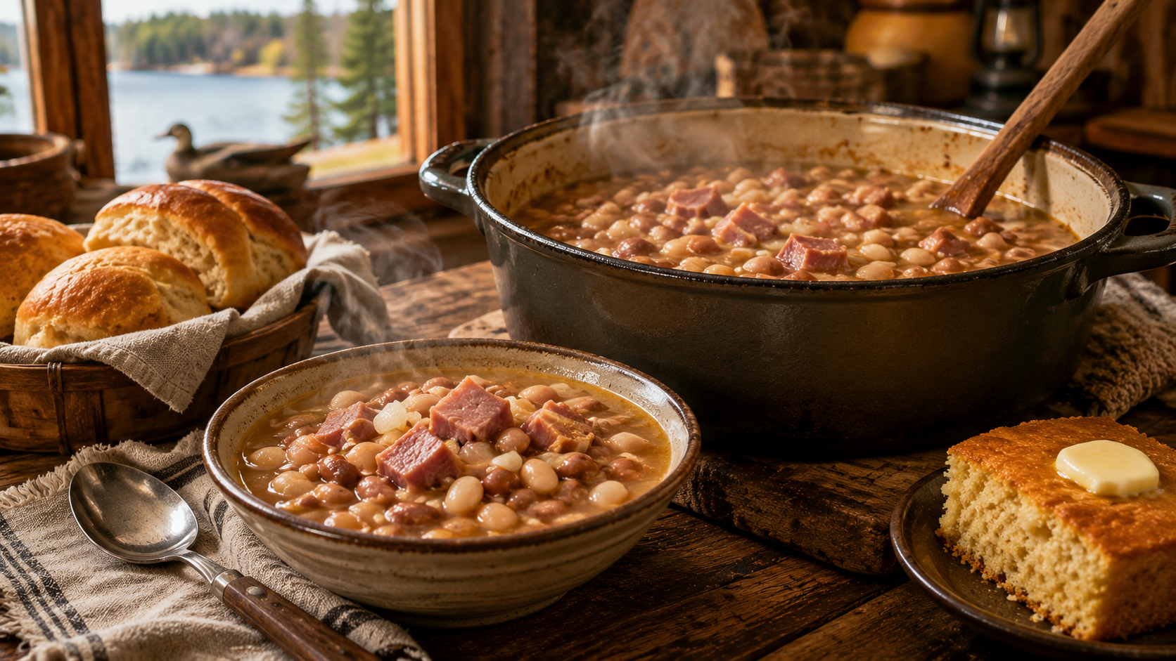 Grandpa Orvy's Ham & Beans
