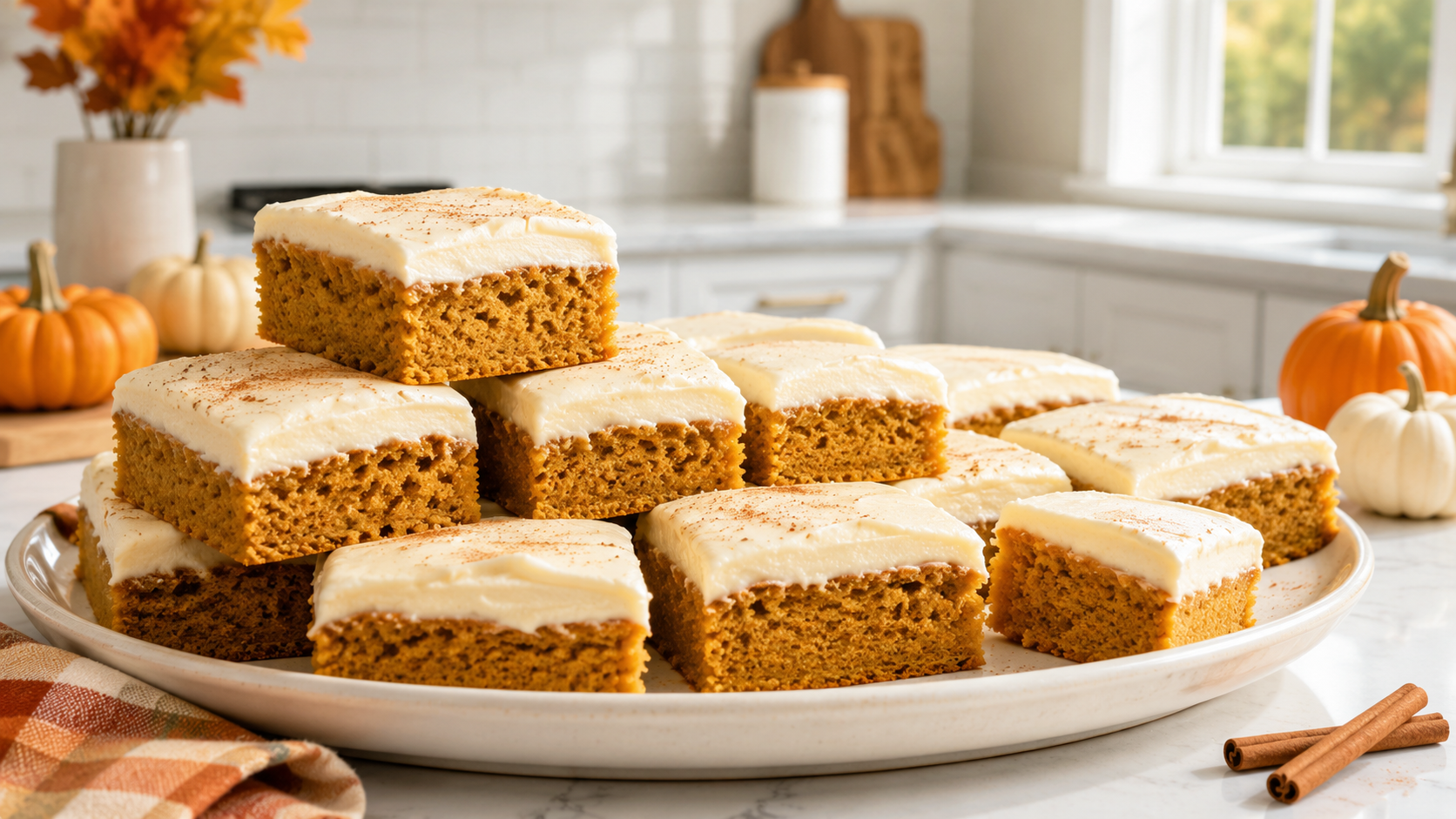 Pumpkin Squares