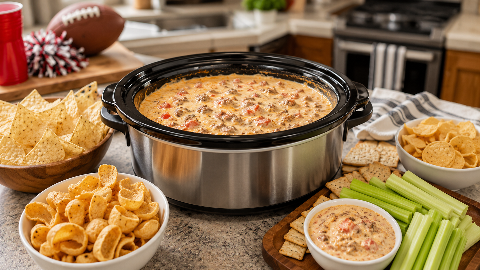 Slow Cooker Sausage Dip