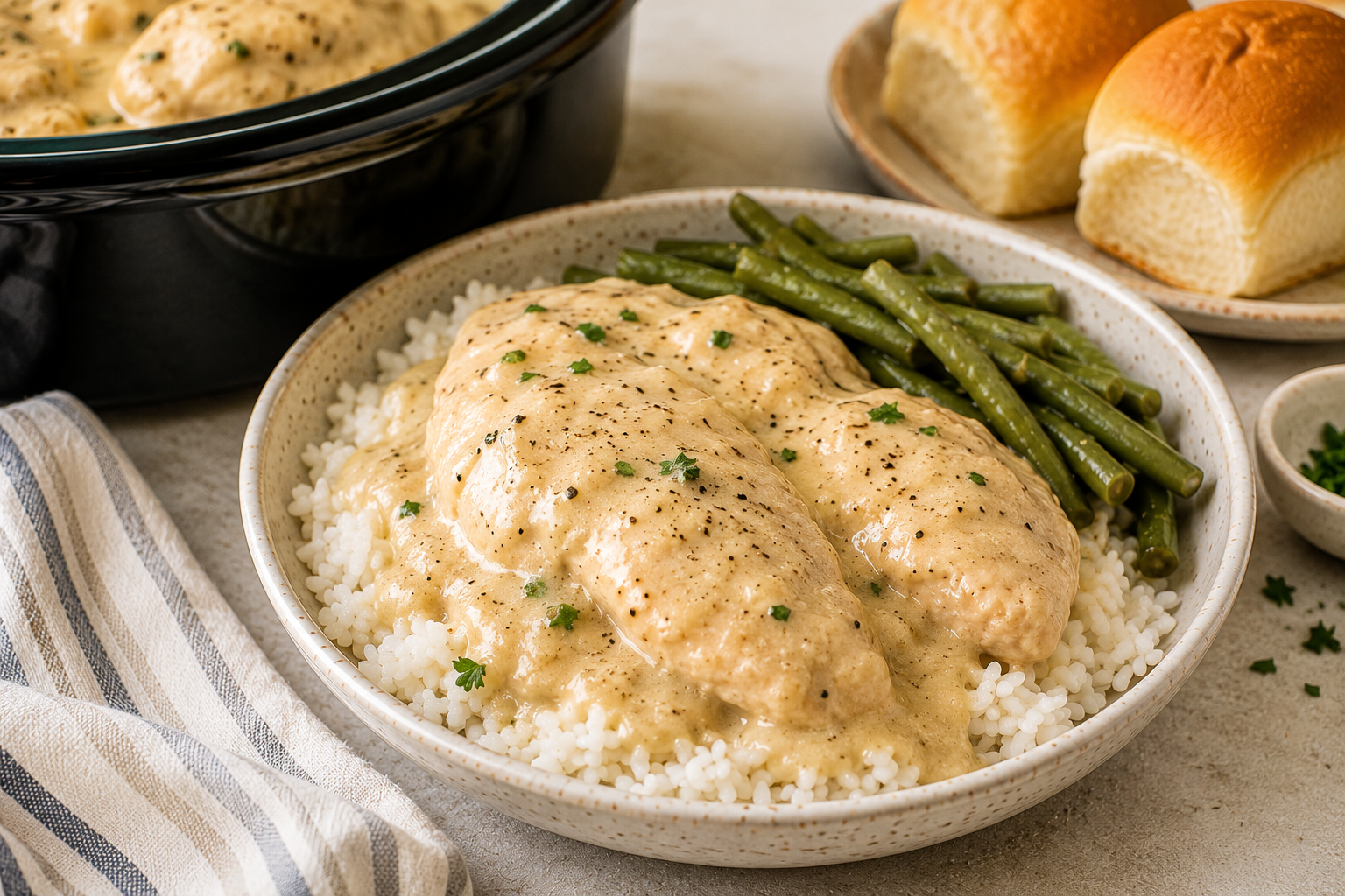 Stephanie's Slippery Chicken