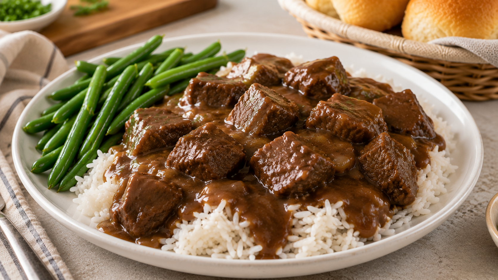 Stephanie's Beef Tips