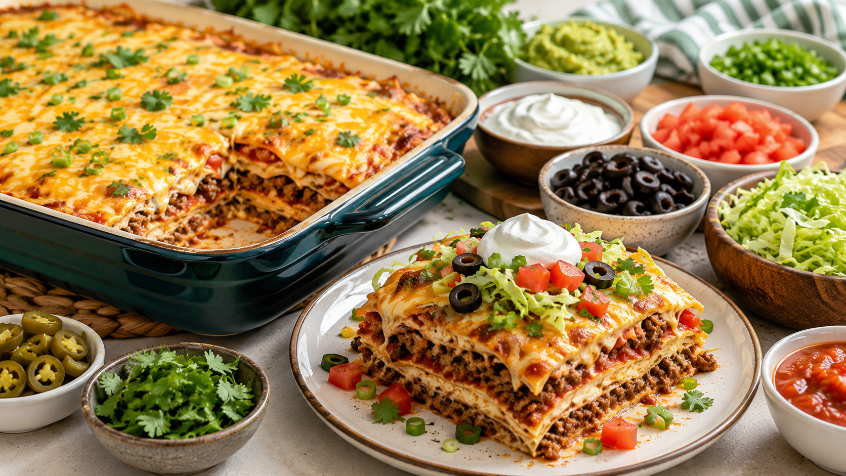 Stephanie's Mexican Lasagna