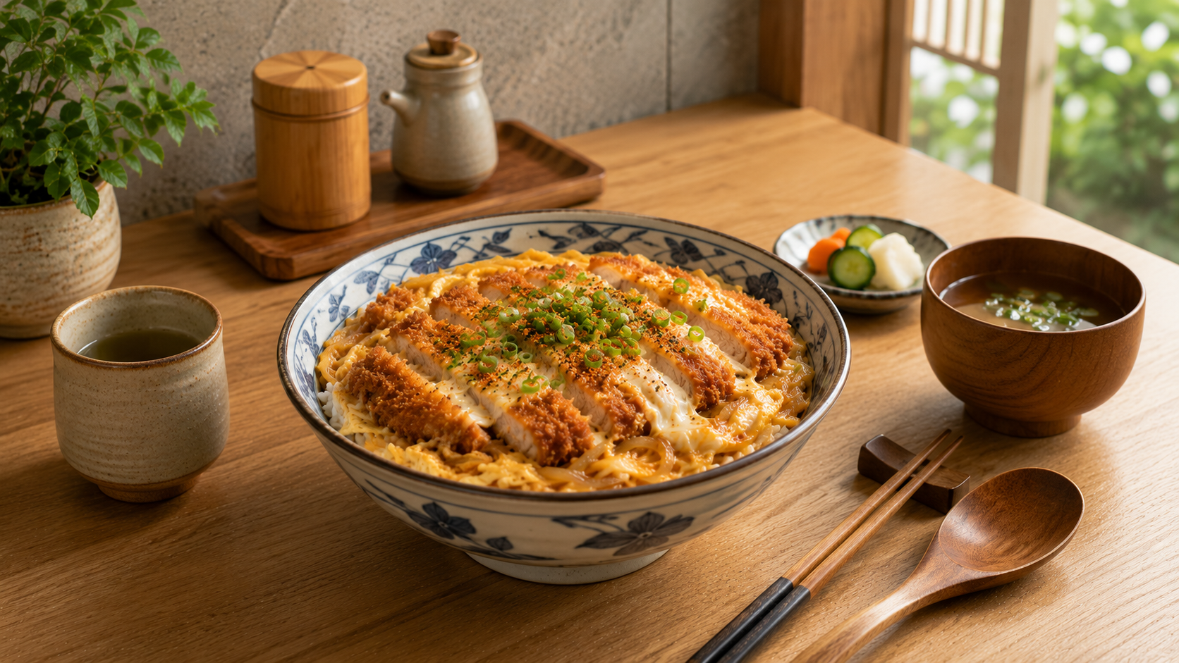 Uncle Darin's Chicken Katsudon